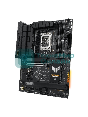 Материнская плата ASUS TUF GAMING B760-PLUS WIFI, LGA 1700, Intel B760, 4xDDR5, 4xSATA, 3xM.2, 1xPCI-E 5.0 x16, 1xPCI-E 3.0 x4, 1xUSB-A 3.2 Gen 2, 3xUSB-A 3.2 Gen 1, 1xUSB-C 3.2 Gen 2x2, 1x2.5Gb LAN, 5x3.5 мм, 7.1, Wi-Fi 6, Bluetooth 5.2, Standard-ATX