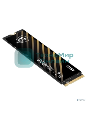 Накопитель SSD MSI SPATIUM M461, 2TB, M.2 2280, PCIe 4.0 x4, NVMe, R/W 5000/4200