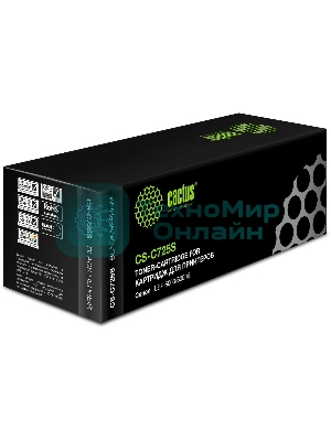 Картридж лазерный Cactus CS-C725S-6 C725S черный (1600стр.) для Canon i-Sensys 6000/6000b