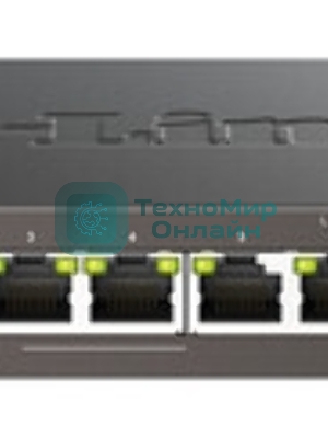 Коммутатор D-Link DGS-1008P/F3A, 8×1 Гбит/с, неуправляемый
