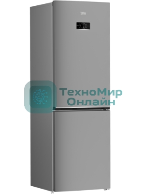 Холодильник Beko B3RCNK362HG серый двухкамерный 220/100л морозилка снизу, No Frost
