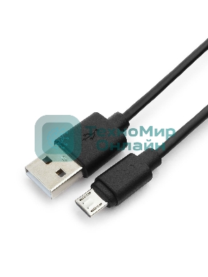 Кабель USB 2.0 Pro Гарнизон GCC-mUSB2-AMBM-0.3M, AM/microBM 5P, 0.3м, пакет