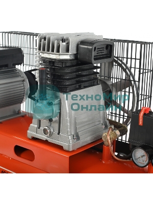 Компрессор поршневой Patriot PTR 100-440I масляный 440л/мин 100л 2200Вт оранжевый