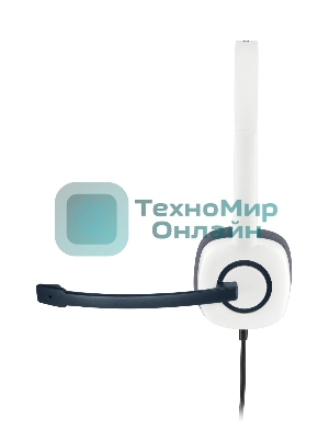 Гарнитура Logitech H150 белый, проводная, 3.5 мм