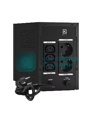 Источник бесперебойного питания ExeGate EX292804RUS SpecialPro Smart LLB-1600.LCD.AVR.2SH.3C13.USB 1600VA/950W, LCD, AVR, 2*Schuko+3*C13, USB, съемн.кабель, металлический корпус, черный