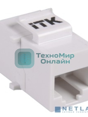 Проходной адаптер cat.5e UTP, RJ45-RJ45, тип Keystone Jack CS7-1C5EU ITK