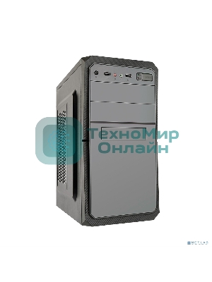 Компьютерный корпус ExeGate EX284024RUS Minitower BA-202 Black, mATX, AA400, 80мм, 2хUSB, Audio