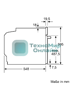 Духовой шкаф электрический Bosch HBG7341B1 черный