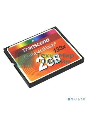 Флеш карта CF 2Gb 133x Type I Transcend (TS2GCF133)