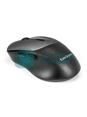Мышь беспроводная ExeGate Professional Standard BT-070 черный, 1600 dpi, радиоканал, Bluetooth, USB, кнопки - 6