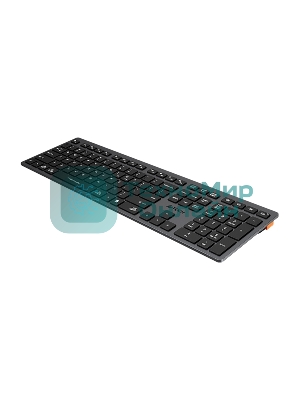 Клавиатура беспроводная A4Tech Fstyler FBX50C, USB, Bluetooth/Радиоканал, серый
