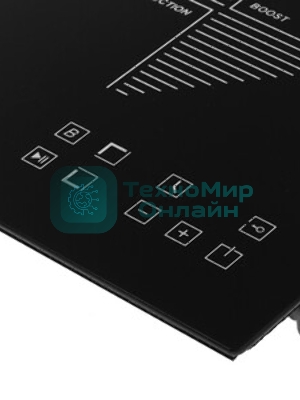 Индукционная варочная панель Kuppersberg ICO 302/домино, ширина 30 см, 2 зоны индукционного нагрева, сенсорное управление, 3 цифровых дисплея, 9 уровней мощности, таймер, автоотключение, защита от перелива, защита от детей, индикаторы остаточного тепла, Stop & Go, черный/прямой край