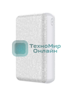 Портативный аккумулятор More choice (4610196408694) PB11-10 White 10000mAh 2USB