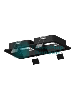 Корпус светильника C7906 SBK черный песок 180*90*H32mm MR16 GU5.3