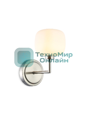 Настенный светильник Ambrella light LH53007 SN/FR сатин никель/белый матовый G9 max 40W 195*120*230
