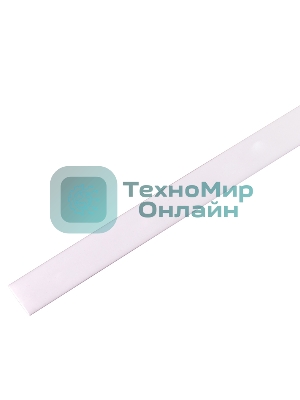 Термоусадочная трубка PROconnect 12/6,0 мм, белая, упаковка 50 шт. по 1 м