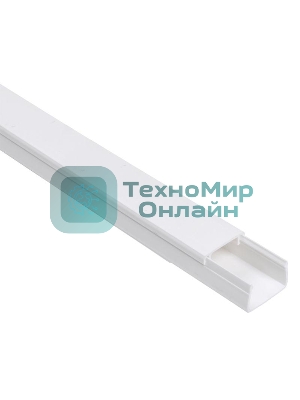 Кабель-канал 20х10 L2000 пластик ECOLINE IEK CKK11-020-010-1-K01