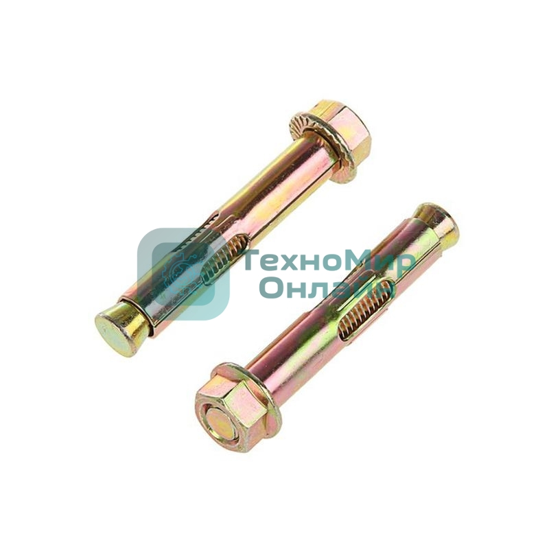 Анкерный болт Tech-Krep HNM 10х77 с 6-ти гр. гайкой 50 штук 117945