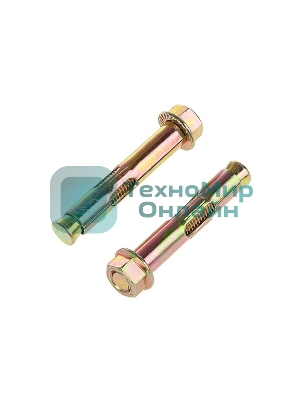 Анкерный болт Tech-Krep HNM 10х77 с 6-ти гр. гайкой 50 штук 117945