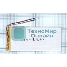 Аккумулятор Li-Pol (батарея) 3x60x130 мм 3pin 3.7V/3500mAh