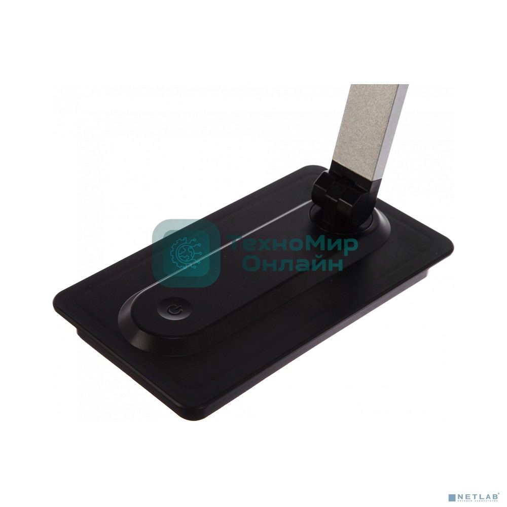 Светильник настольный Camelion KD-846 C02 черный LED 8Вт,сенс.регулир. яркости, 3 цвет темп)