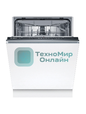 Встраиваемая посудомоечная машина Bosch SMV25EX02E, 59.8 см, 13 компл., 48 дБ, класс E