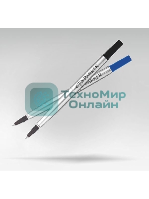 Стержень роллер Parker Quink Z01 (CW1950325) M 0.7мм, черные чернила, блистер (2шт)
