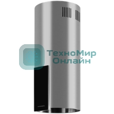 Вытяжка Kuppersberg MOTUBA 35 X, цилиндрическая, островная, 35 см, сенсорное управление, таймер, отвод/рециркуляция, 3 скорости, производительность 850 м3/ч, LED освещение, обратный клапан, уровень шума 68 дБ, угольный фильтр CF110 (опция), цвет нержавеющая сталь