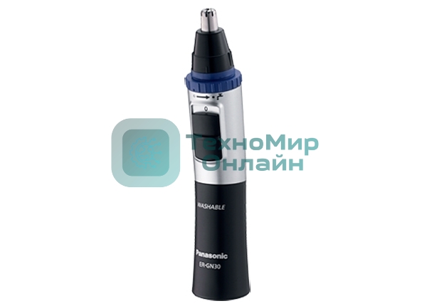 Триммер Panasonic ER-GN30-K черный/серебристый (насадок в компл:1шт)