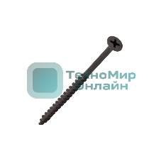 Саморез гипсокартон-дерево Kranz 4.2х75, короб (100 шт./уп.)