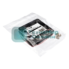 Вентилятор для корпуса ExeGate EX14025S2P черный, 140 мм, 1200 об/мин, 24 дБ, 2 pin