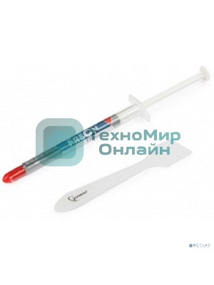 Термопаста Gembird FreOn Ultra GF-21-1.5 для радиаторов, 1,5гр, шприц