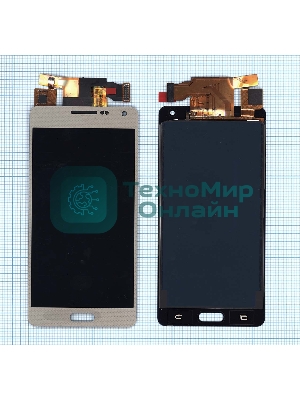 Дисплей для Samsung Galaxy A5 SM-A500F в сборе с тачскрином TFT золотистый