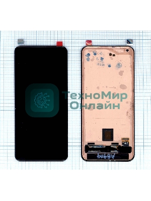 Дисплей для Xiaomi Mi 11 Ultra в сборе с тачскрином черный