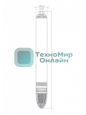 Насос скважинный Джилекс Водомет 75/75 1220Вт 75л/час (7575)