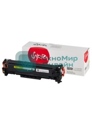 Картридж лазерный Sakura CC532A для HP Color LaserJet CM2320fxiMFP/CM2320nMFP/CM2320nfMFP/CP2025/CP2025n/CP2025dn/CP2025x, желтый, 2800 к