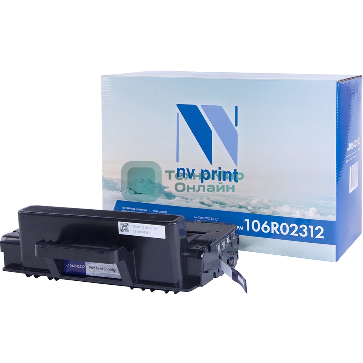Картридж лазерный NVPrint совместимый Xerox 106R02312 для WC 3315/3325 MFP (11000k)