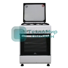 Газовая плита De Luxe 606040.24-001г(кр)чр белый