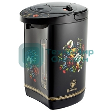 Чайник-термос электрический ВАСИЛИСА ТП5-900(Мощность в режиме кипячения 900 Вт. Объем 4,5 л, Внутр. емкость из нерж. стали. 3 способа розлива воды. Режим поддержания температуры воды. Защита от перегрева. Функции повторного кипячения и дехлорирования воды.)