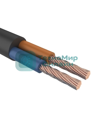 Провод соединительный ПВС 2х0,75 мм² 200 м белый ГОСТ 7399-97