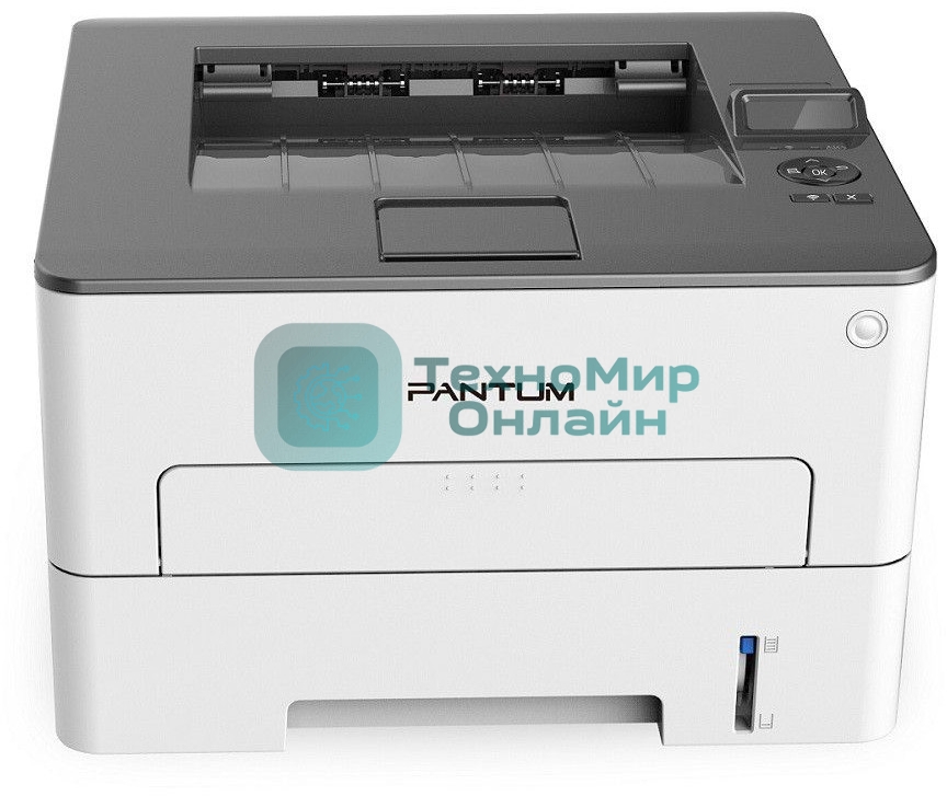 Принтер лазерный PANTUM P3300DW, A4, ч/б, печ. до 33 стр/мин., 1200 x 1200 dpi, RJ-45, Wi-Fi, NFC, проектная модель