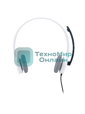 Гарнитура Logitech H150 белый, проводная, 3.5 мм