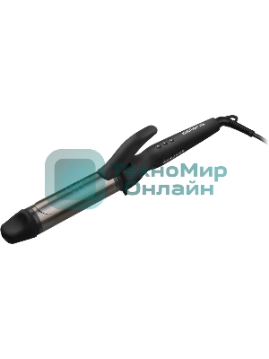 Щипцы для завивки волос Polaris PHS 3410TAi Argan Therapy PRO черный, 34 мм, 220 °C, 6 режимов