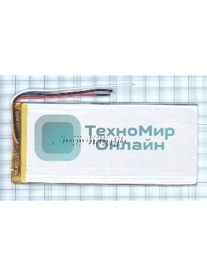 Аккумулятор Li-Pol (батарея) 4x58x125мм 3pin 3.7V/3500mAh