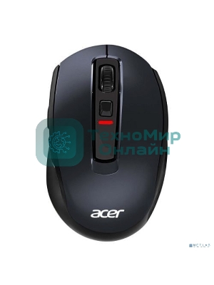 Мышь беспроводная Acer OMR060 черный, 1600 dpi, радиоканал, USB, кнопки - 6