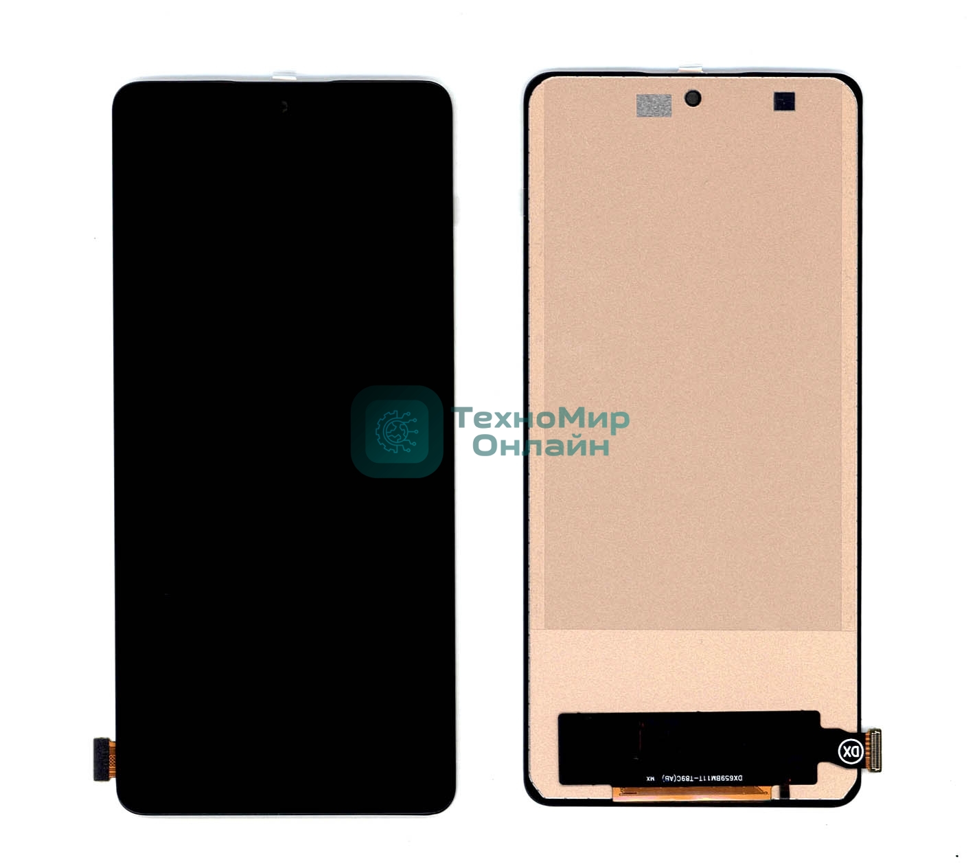 Дисплей для Xiaomi Mi 11T/Mi 11T Pro в сборе с тачскрином (TFT) черный