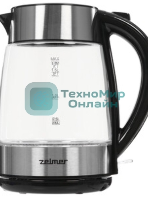 Чайник электрический Zelmer ZCK8011 GLASS/INOX
