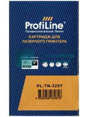 Картридж ProfiLine PL-TN-325Y для принтеров Brother DCP-9055CDN/DCP-9270CDN/HL-4140CN/HL-4150CDN/HL-4570CDW/HL-4570CDWT/MFC-9460CDN/MFP-9465CDN/MFC-9970CDW Yellow 3500 копий