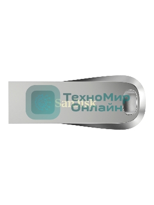 Флешка USB SanDisk Ultra Lux CZ74 (SDCZ74-128G-G46), 128Gb, USB 3.1, R/W 100/40, серебристый