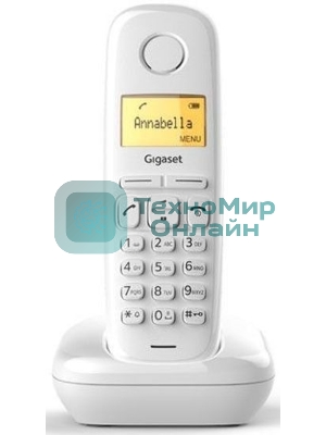 Радиотелефон Dect Gigaset A170 SYS RUS белый АОН